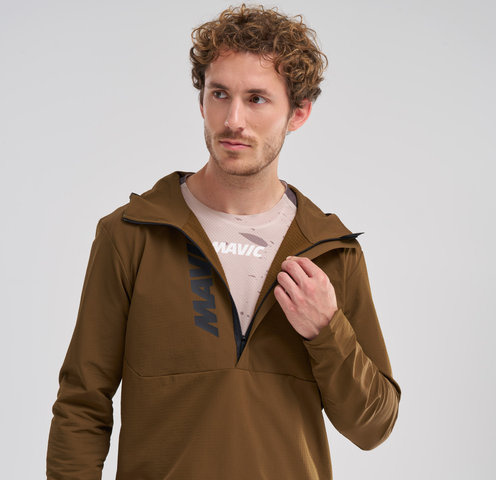 Mavic Deemax Thermo Wind Hoodie M Jacket - desert palm/M
