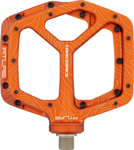 Atlas Plattformpedale - orange/universal