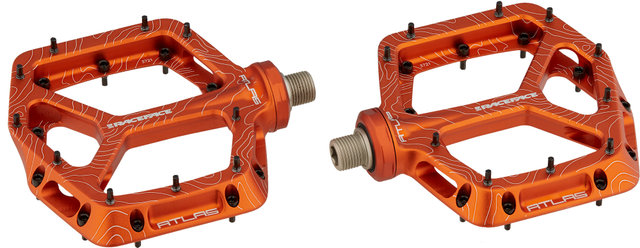 Atlas Plattformpedale - orange/universal