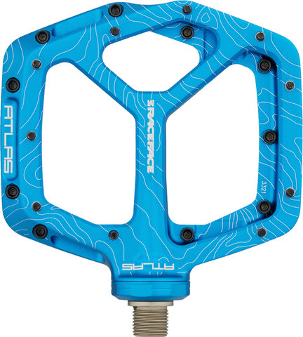 Race Face Pedales de plataforma Atlas - blue/universal