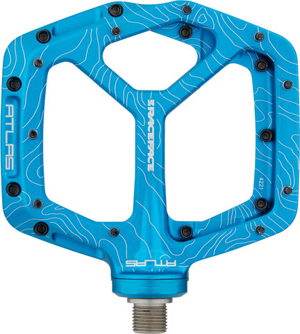 Atlas Plattformpedale - turquoise/universal