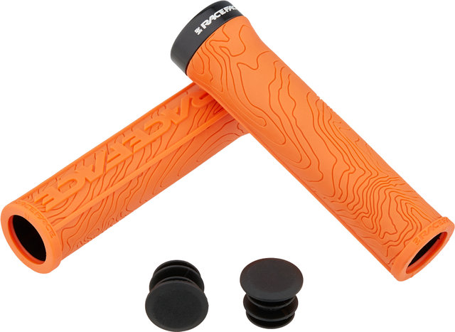 Half Nelson Lock On Handlebar Grips - orange/universal