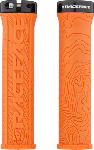 Race Face Half Nelson Lock On Handlebar Grips - orange/universal