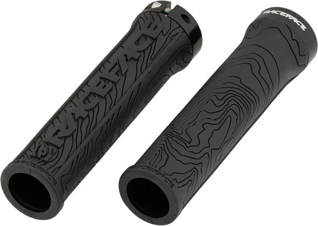 Race Face Half Nelson Lock On Handlebar Grips - black/universal