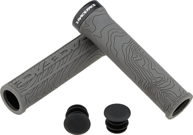 Race Face Half Nelson Lock On Handlebar Grips - grey/universal