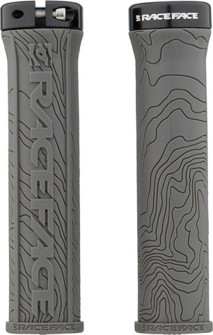 Race Face Half Nelson Lock On Handlebar Grips - grey/universal