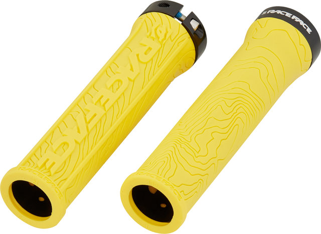 Half Nelson Lock On Handlebar Grips - yellow/universal