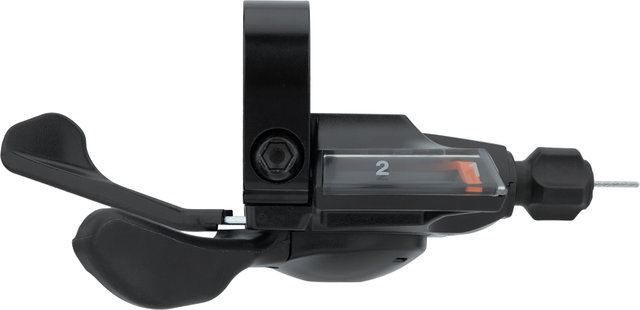 Maneta de cambios SL-M315 con abrazadera de fij. 2/3/7/8 velocidades - negro/2 velocidades
