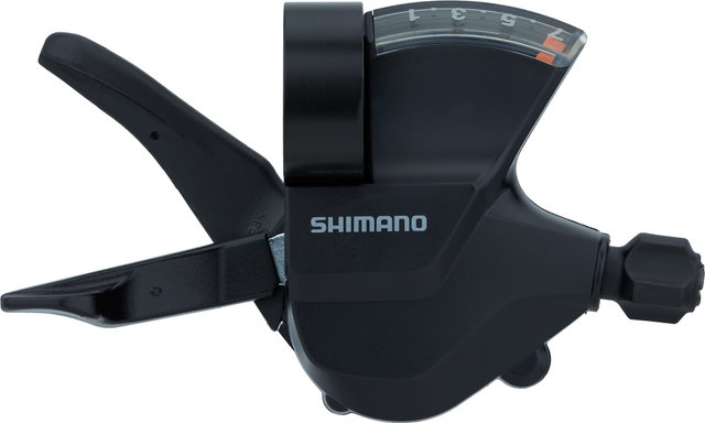 Shimano Levier de Vitesses SL-M315 avec Attache 2/3/7/8 vitesses - noir/7 vitesses