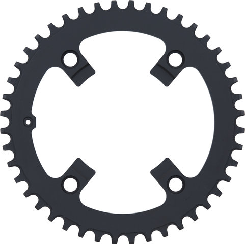 Stronglight Plato CT2 Campagnolo Ekar 13 vel., 4 brazos, círculo agujeros 123 mm - negro/44 