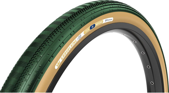 Panaracer Gravelking SS 28" folding tyre - british racing green-brown | 45 mm | 28 | 45-622