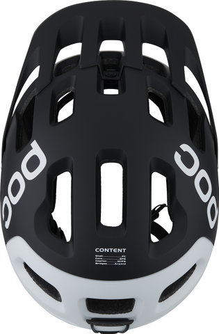 POC Casco Tectal Race MIPS - uranium black-hydrogen white mate/55 - 58 cm