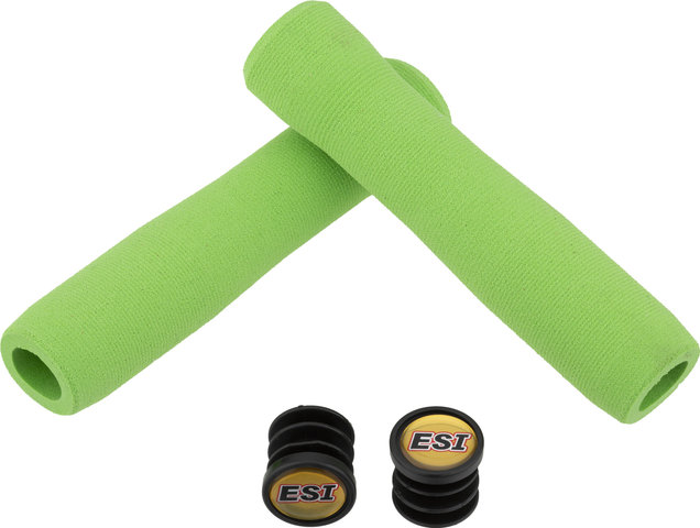 ESI FIT CR silicone handlebar grips - green | 130 mm