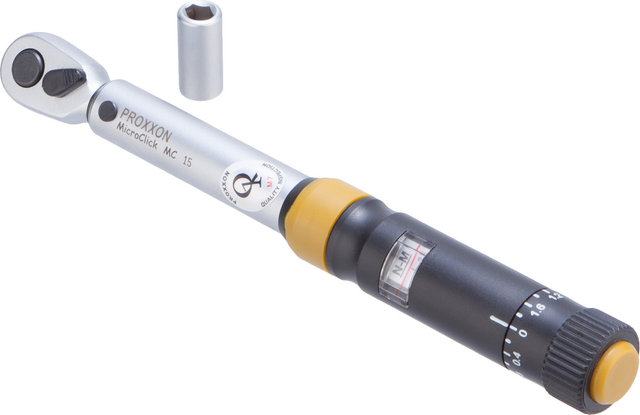 Proxxon Llave de torsión MicroClick - negro-amarillo/3 - 15 Nm Proxxon Llave de torsión MicroClick - negro-amarillo/3 - 15 Nm