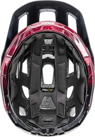 uvex casque react MIPS - black-ruby | 52 - 56 cm