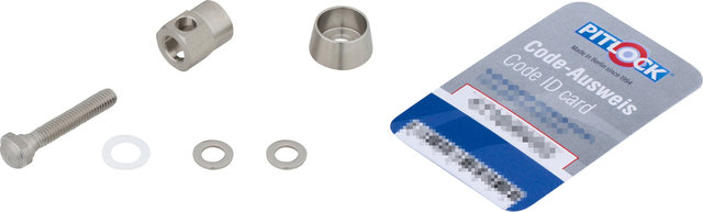 Pitlock Set de Verrouillage 11 pour Freins - argenté/simple
