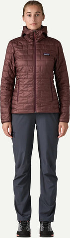 Patagonia Chaqueta para Damas Nano Puff Hoody - dark ruby/L
