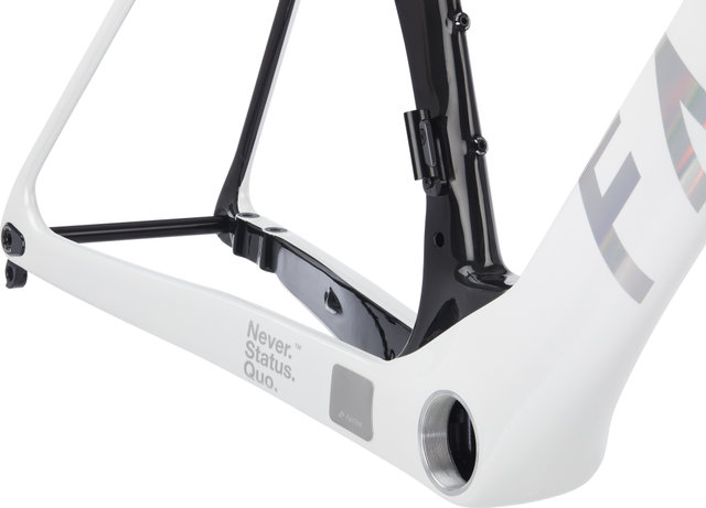 Factor OSTRO V.A.M. Disc T47a Shimano pearl white-chrome Carbon Rahmenkit - pearl white-chrome/54 cm, 110 mm x 38 cm, SB 0 mm