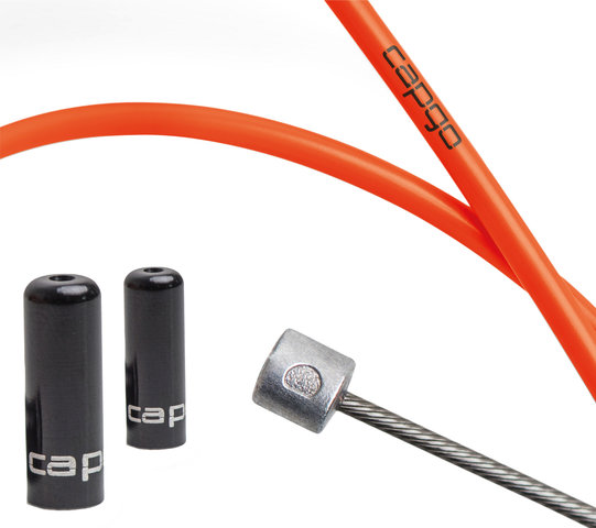 capgo BL Zugset für Vario-Sattelstützen - neon rot