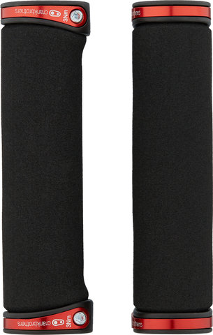 Puños de manillar Cobalt Lock On - negro-rojo/130 mm Puños de manillar Cobalt Lock On - negro-rojo/130 mm