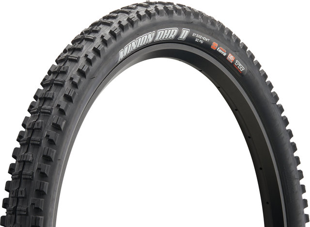 Maxxis Pneu Souple Minion DHR II 3C MaxxTerra EXO+ WT TR 27,5'' - noir/27,5x2,4