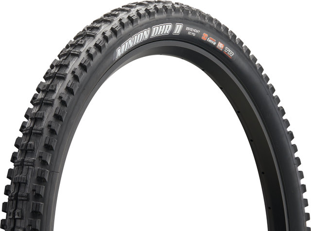 Maxxis Cubierta plegable Minion DHR II+ 3C MaxxTerra EXO+ WT TR 29+ - negro/29x2,4