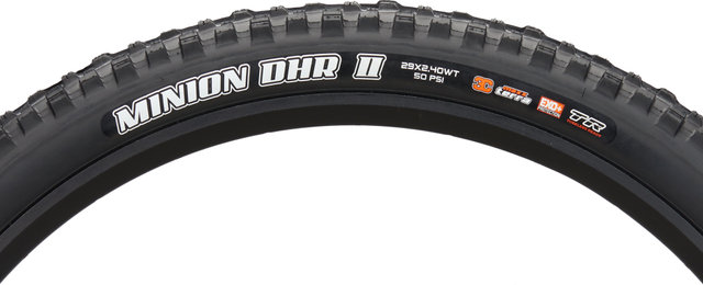 Maxxis Minion DHR II 3C MaxxTerra EXO+ WT TR 29" Folding Tyre - black/29x2.4