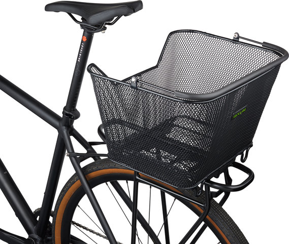 Racktime Cesta de bicicleta Baskit 2.0 - negro/20 litros