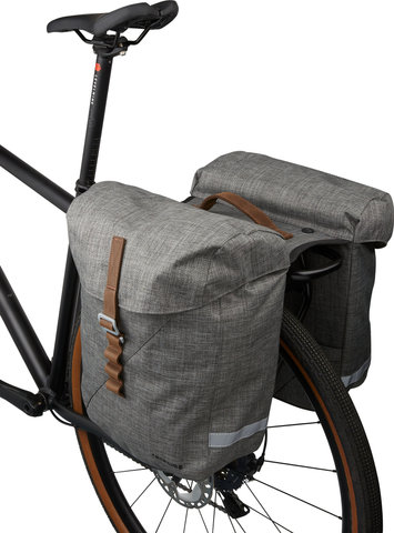 Racktime Heda 2.0 Fahrradtaschen - dust grey/24 Liter