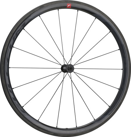 Fulcrum Set de Roues Wind 40C C17 - noir/Set de 28" (avant 9x100 + arrière 10x130) Campa
