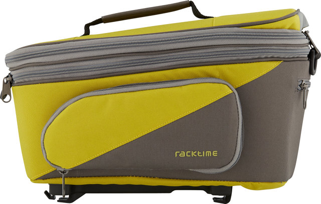 Racktime Talis Plus 2.0 Gepäckträgertasche - lime green-stone grey/15 Liter
