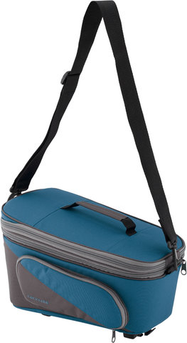 Racktime Talis Plus 2.0 Gepäckträgertasche - berry blue-stone grey/15 Liter