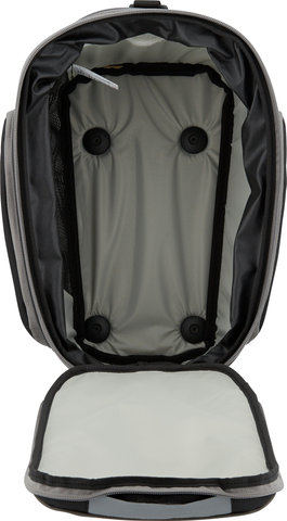 Racktime Talis Plus 2.0 Pannier Rack Bag - carbon black-stone grey/15 litres