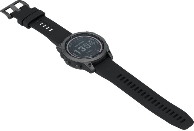 Garmin fenix 7 Sapphire Solar Titan GPS Multisport-Smartwatch - schwarz-schiefergrau/universal