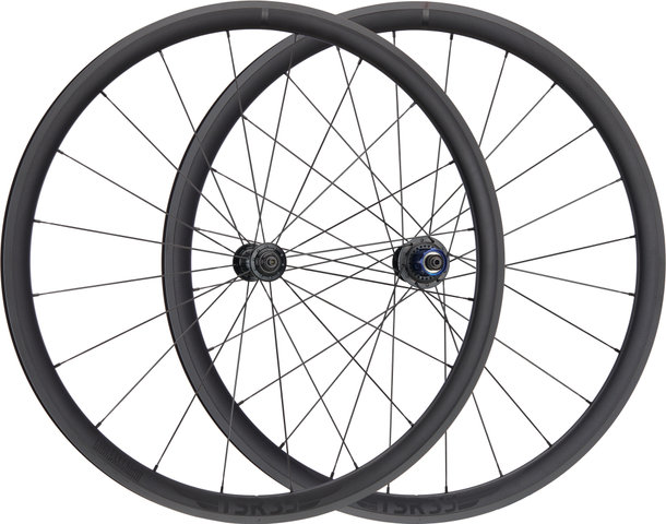 tune TSR35 28" Rim Brake Wheelset - black/28" set (front 9x100 + rear 10x130) Shimano