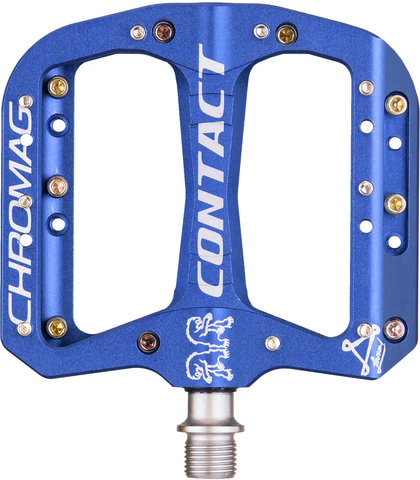 Chromag Contact by Brandon Semenuk Platform Pedals - dark blue/universal