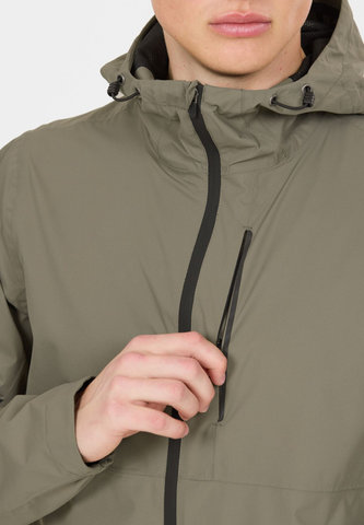Endurance Chaqueta de lluvia Seren - smokey olive | S