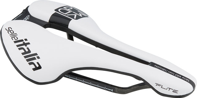 Selle Italia Flite Boost Kit Carbonio Superflow MVDP Edition Saddle - white/L