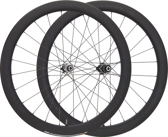 WH-R8170-C50-TL Ultegra Center Lock Disc Carbon Wheelset - black/28" set (front 12x100 + rear 12x142) Shimano