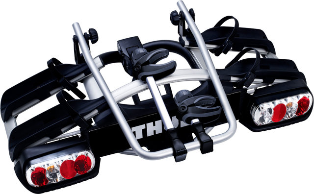 EuroWay G2 Bicycle Rack for Trailer Hitches - black-aluminium/universal