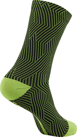 GORE Wear Chaussettes Mi-Longues C3 - neon yellow-black/41-43