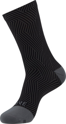 C3 Socken mittellang - graphite grey-black/41-43