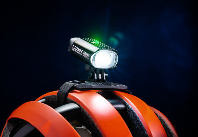 Lezyne Hecto Drive 500XL Helmlampe - schwarz