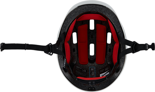 Street LED Helmet - jet white/56 - 61 cm