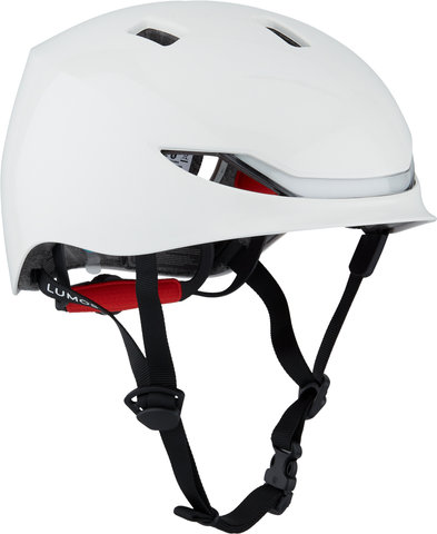 Street LED Helmet - jet white/56 - 61 cm