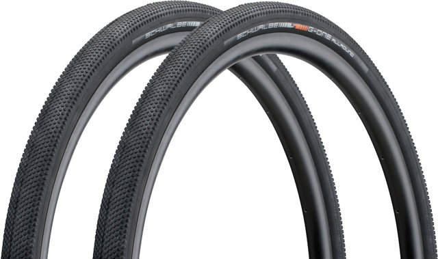 Schwalbe Set de 2 Pneus Souples G-One Allround Evolution ADDIX Super Ground 28" - noir/40-622 (700x40C)