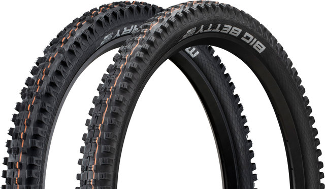 Schwalbe Cub. plegab. Big Betty / Magic Mary Evolution ADDIX Soft 29" set de 2 - negro/29x2,4