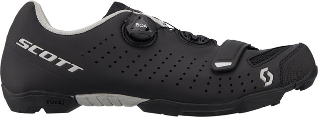 Scott MTB Comp BOA Shoes - matt black-silver/42