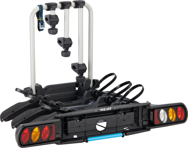 XLC VC-C03 Beluga 3-Bike Rack for Trailer Hitches - black/universal