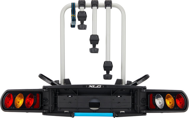 XLC VC-C03 Beluga 3-Bike Rack for Trailer Hitches - black/universal